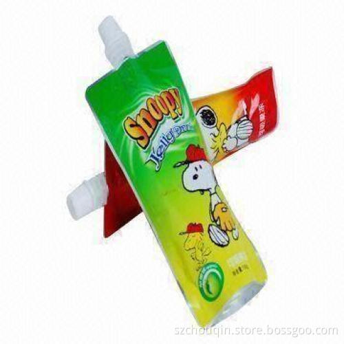 Spout Milk Bags, Used for Liquid Packing, High-oxygen and Light Barrier